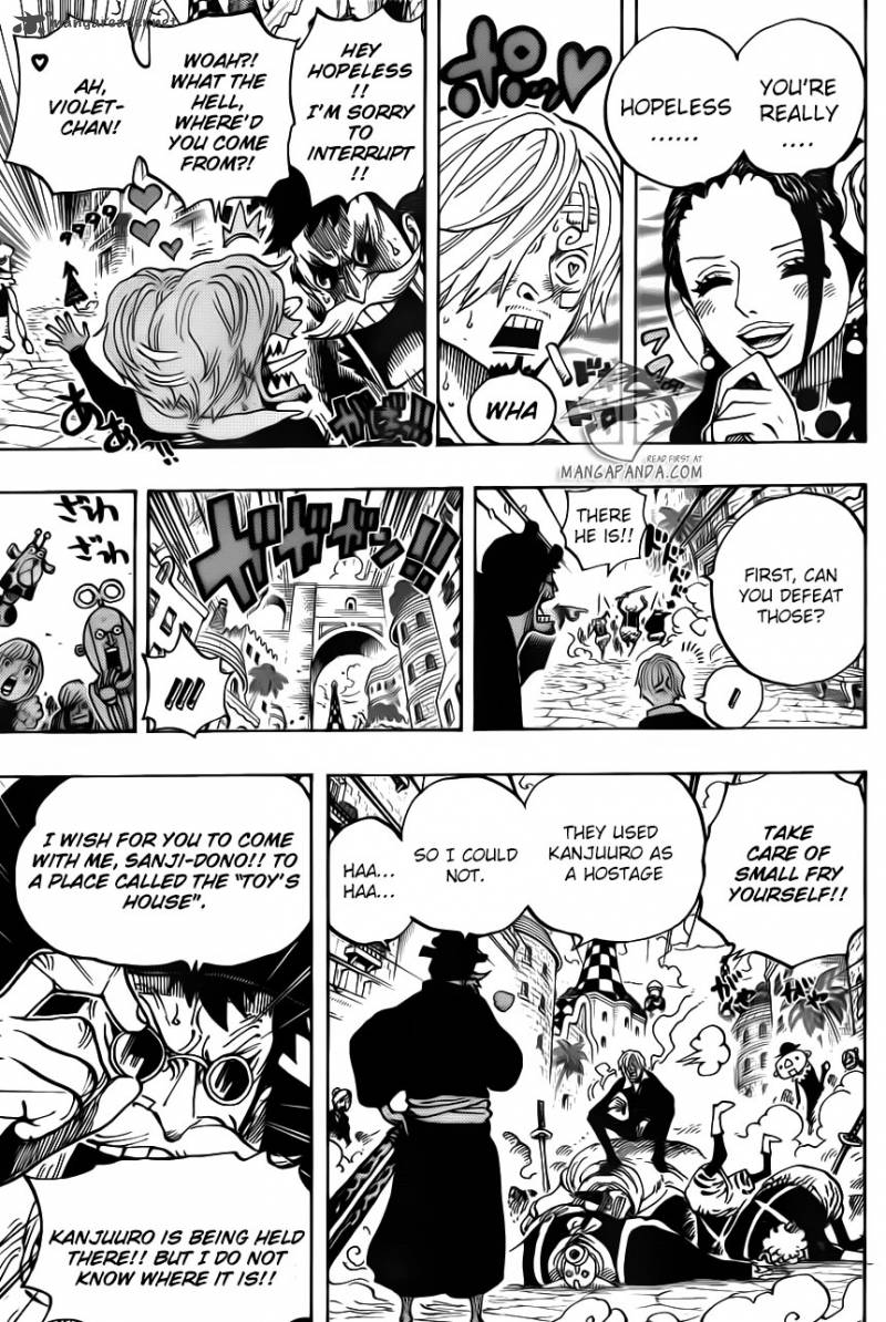 One Piece Chapter 713 - Page 16 in English