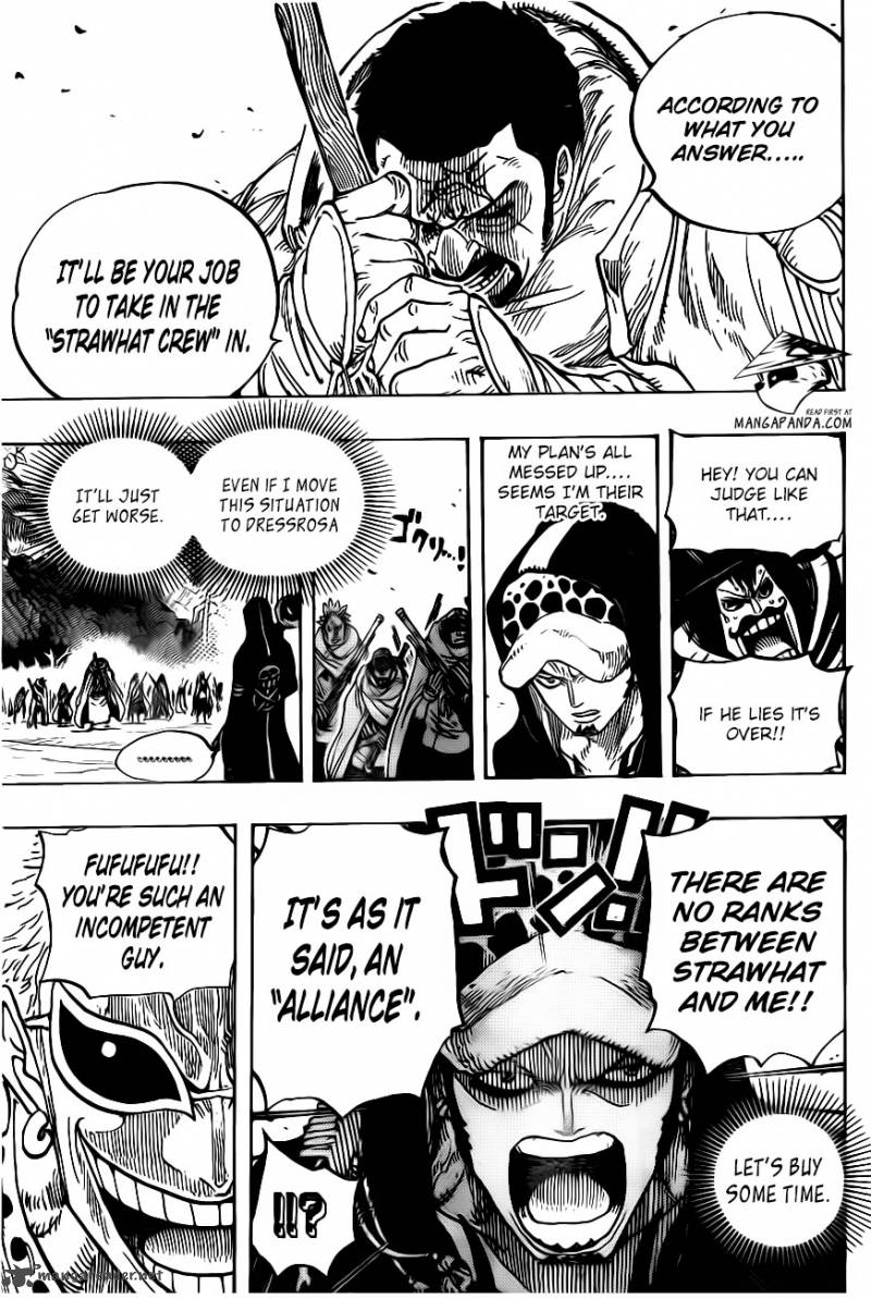 One Piece Chapter 713 - Page 7 in English