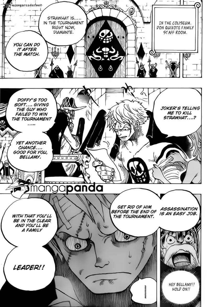 One Piece Chapter 714 - Page 11 in English