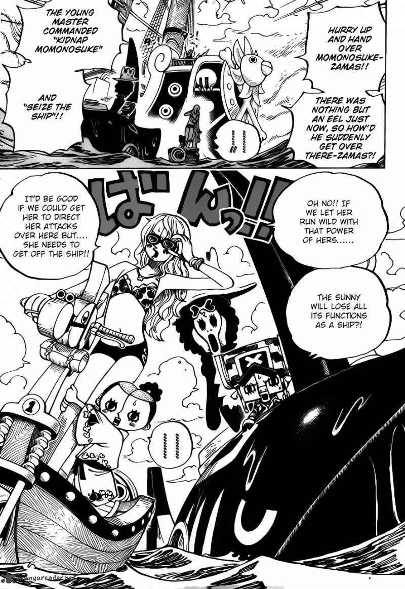 One Piece Chapter 714 - Page 5 in English