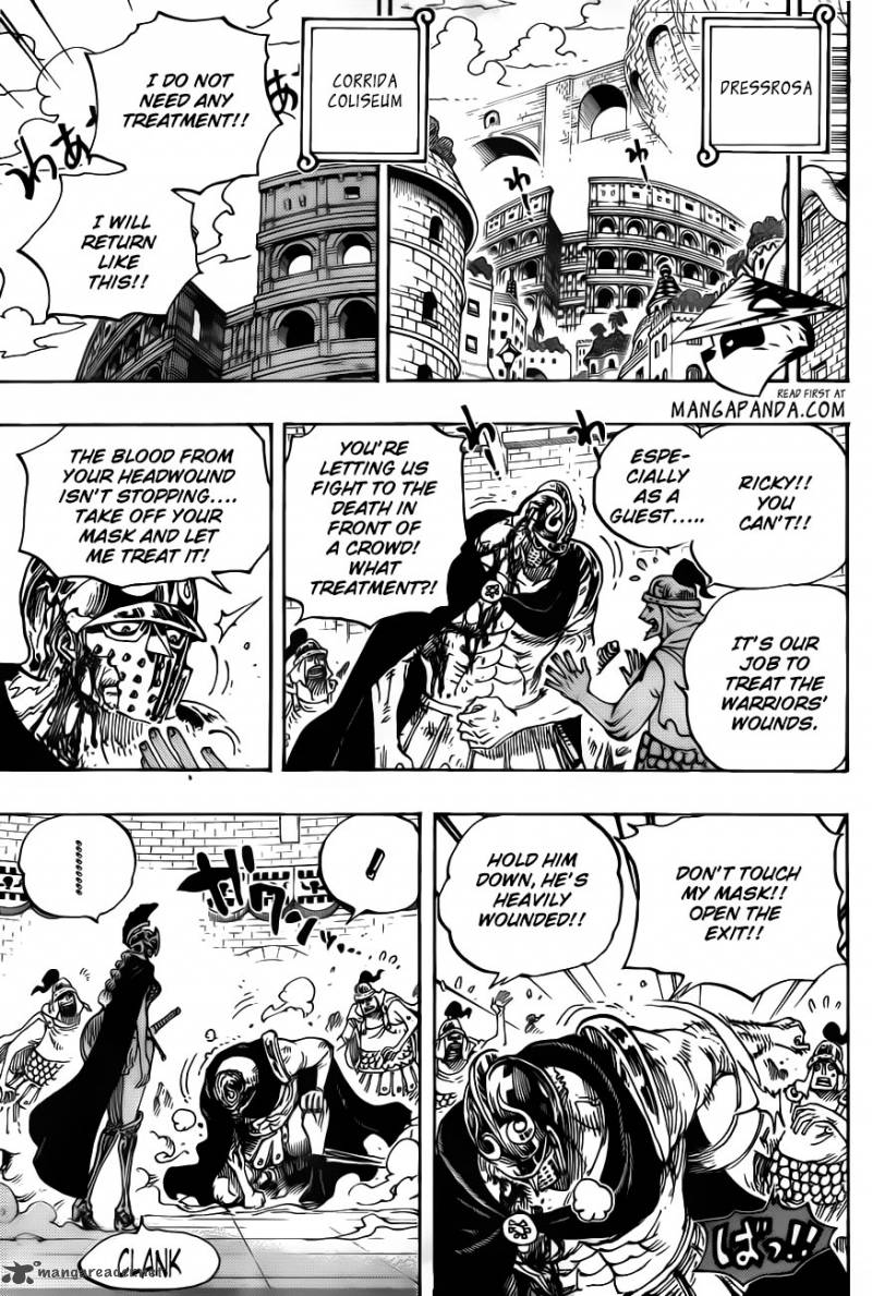 One Piece Chapter 714 - Page 9 in English