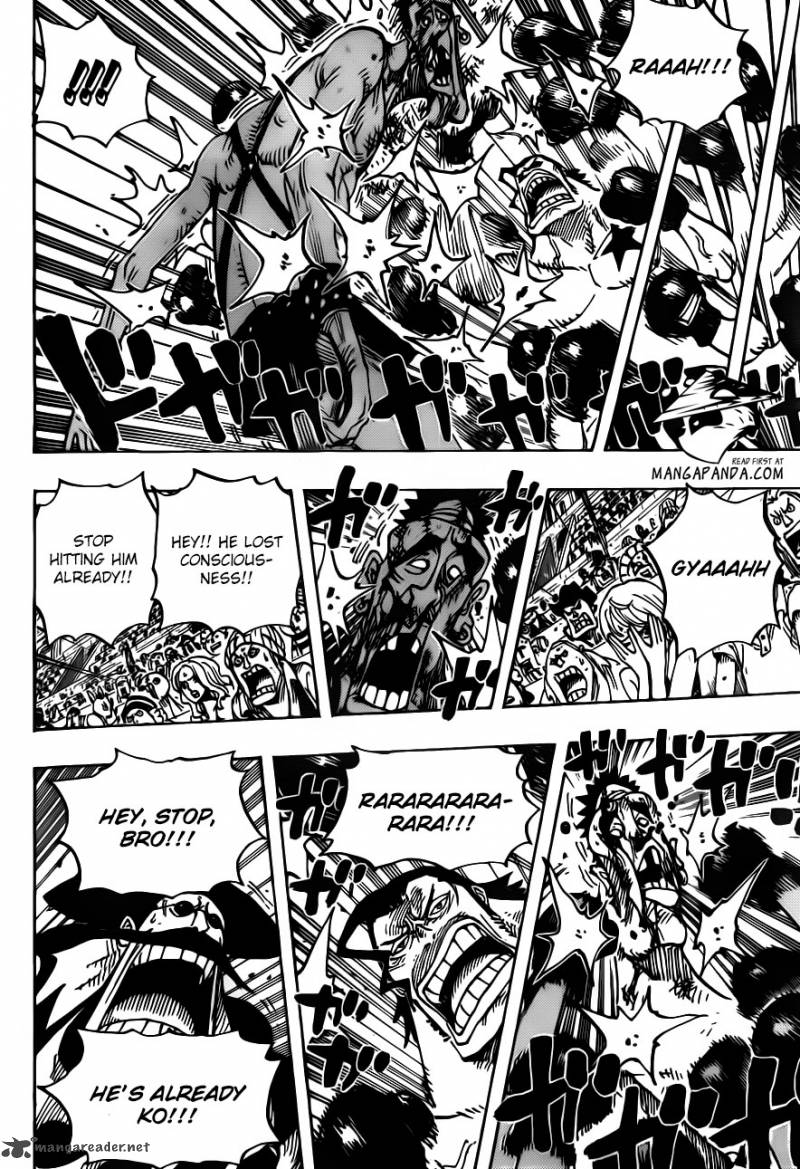 One Piece Chapter 715 - Page 12 in English