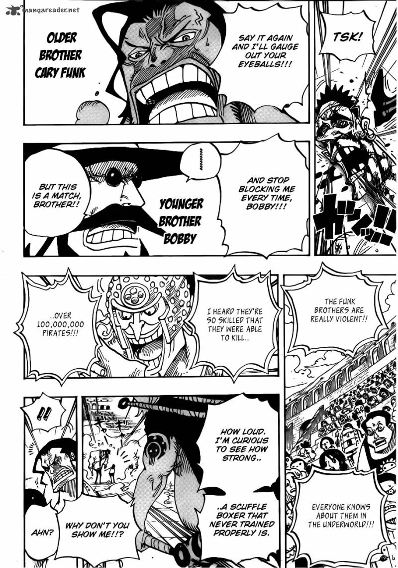 One Piece Chapter 715 - Page 14 in English