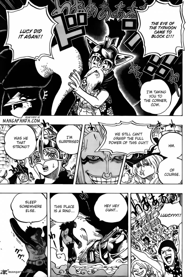 One Piece Chapter 715 - Page 5 in English