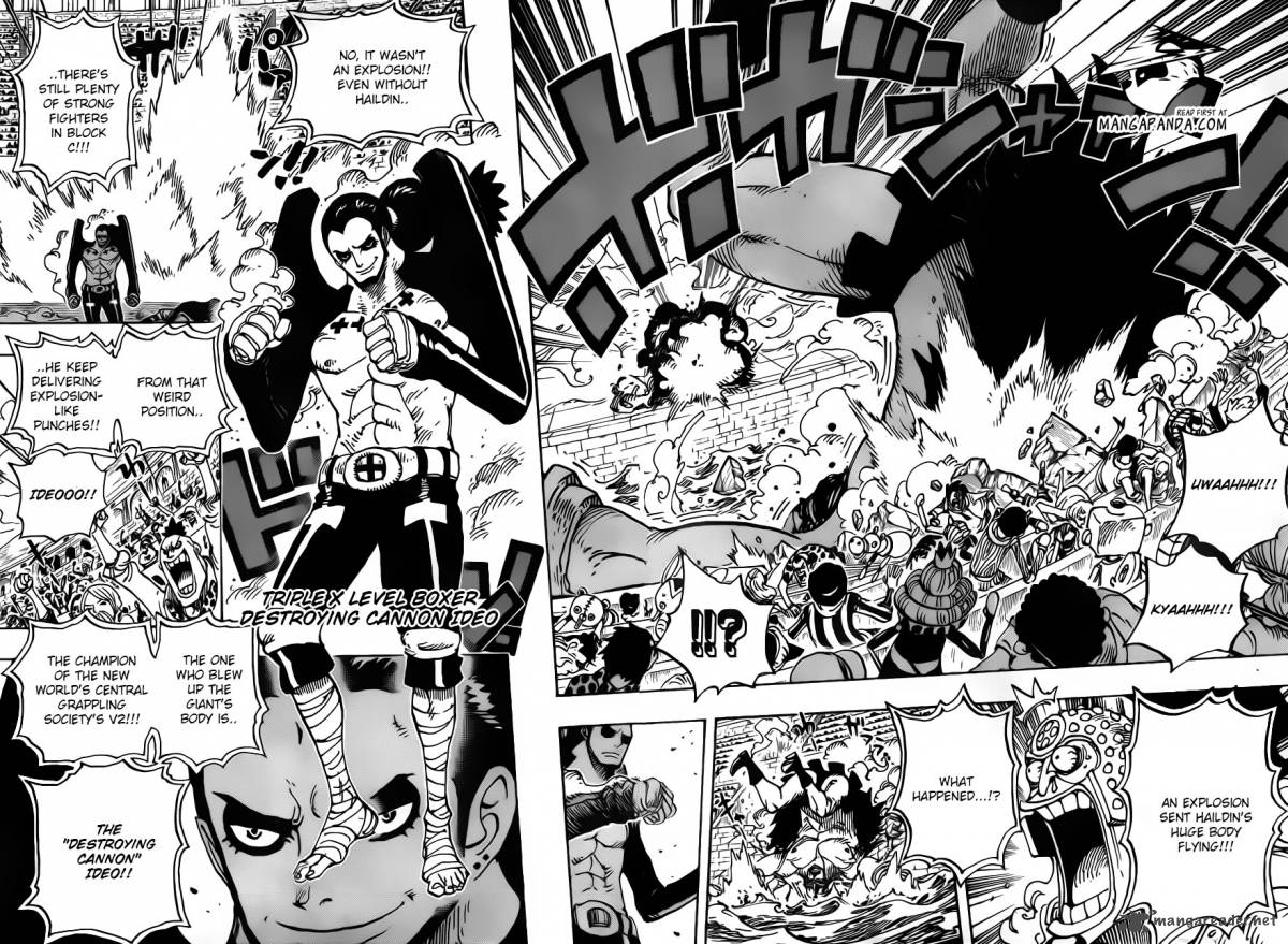 One Piece Chapter 715 - Page 6 in English