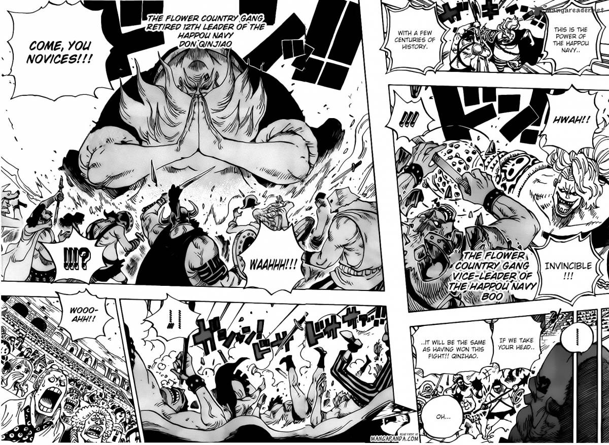 One Piece Chapter 715 - Page 9 in English