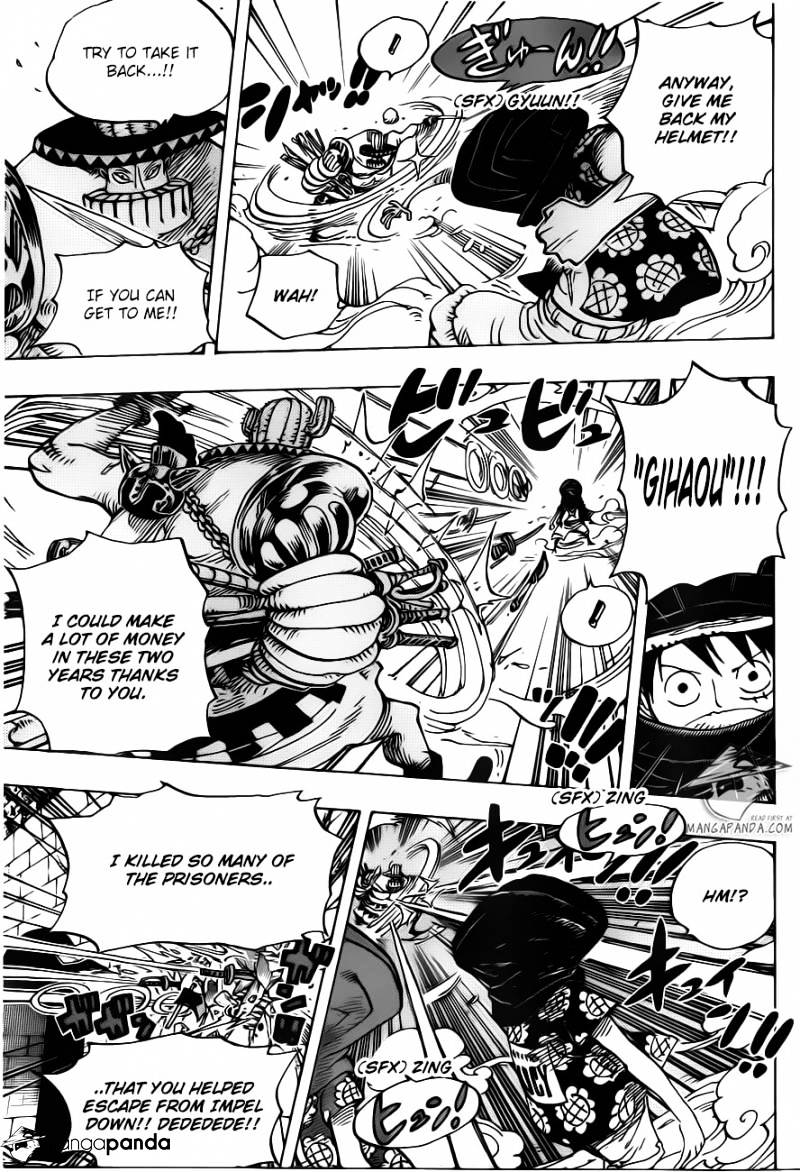 One Piece Chapter 716 - Page 11 in English