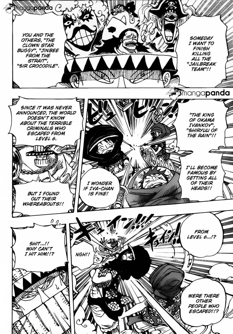 One Piece Chapter 716 - Page 12 in English