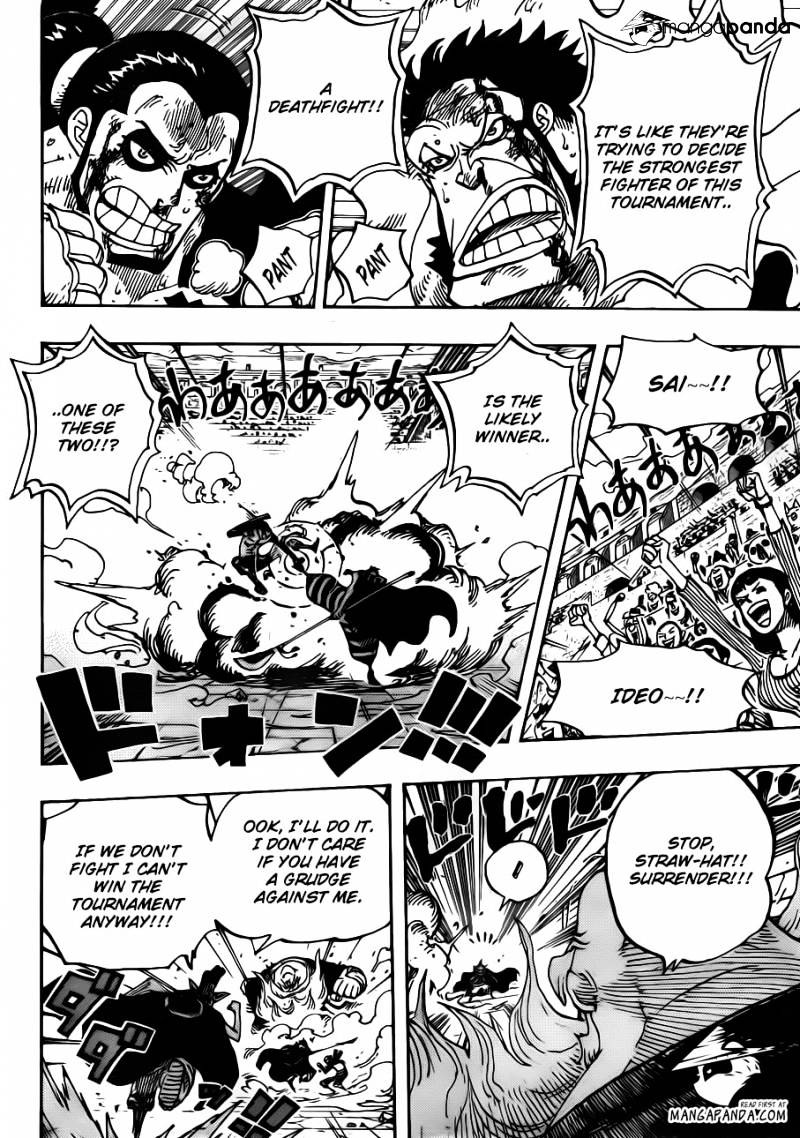 One Piece Chapter 716 - Page 16 in English
