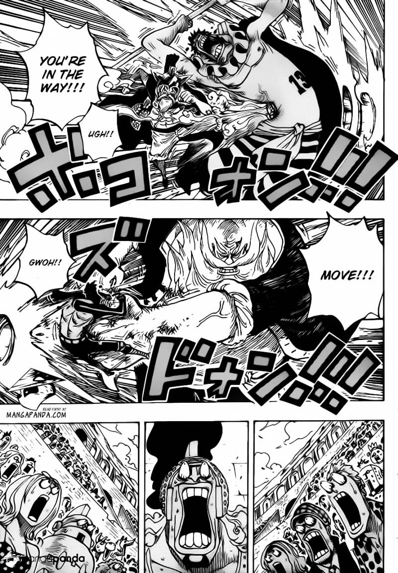 One Piece Chapter 716 - Page 17 in English