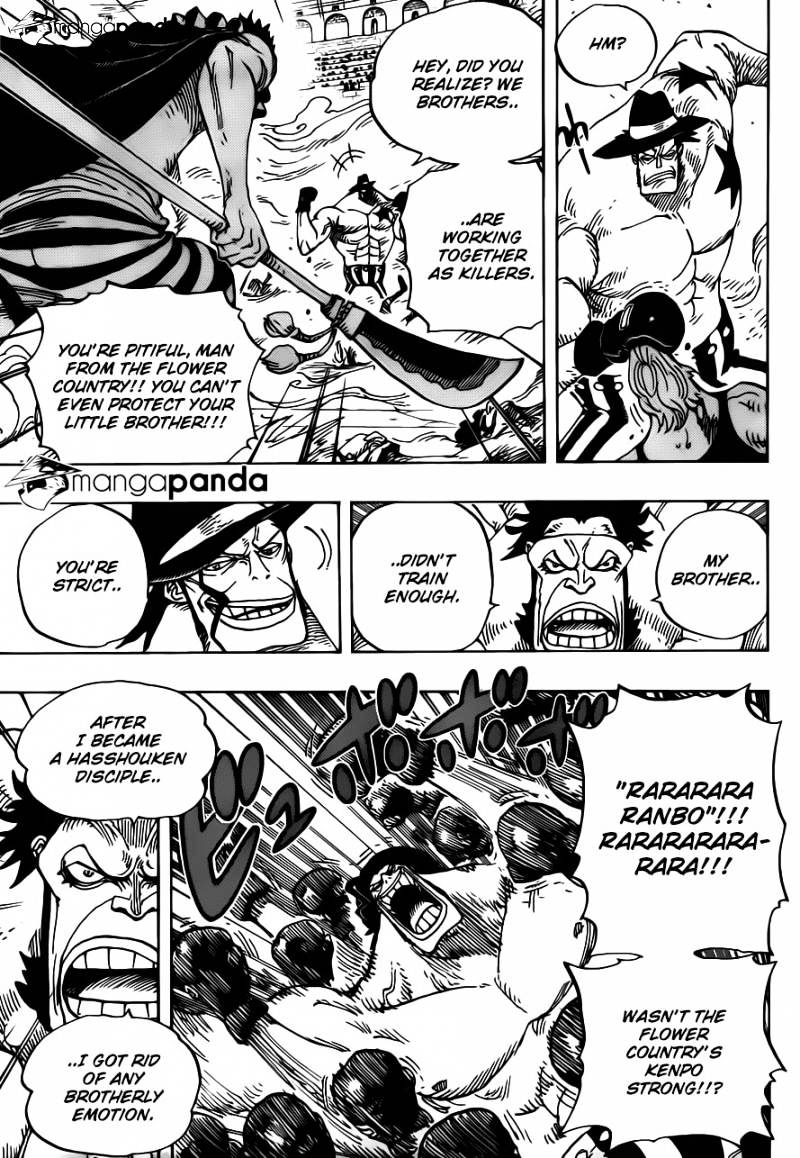 One Piece Chapter 716 - Page 7 in English
