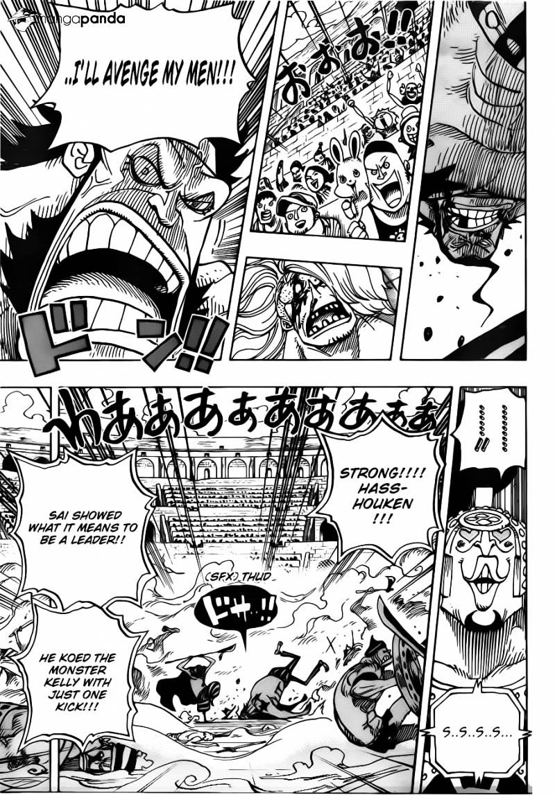 One Piece Chapter 716 - Page 9 in English