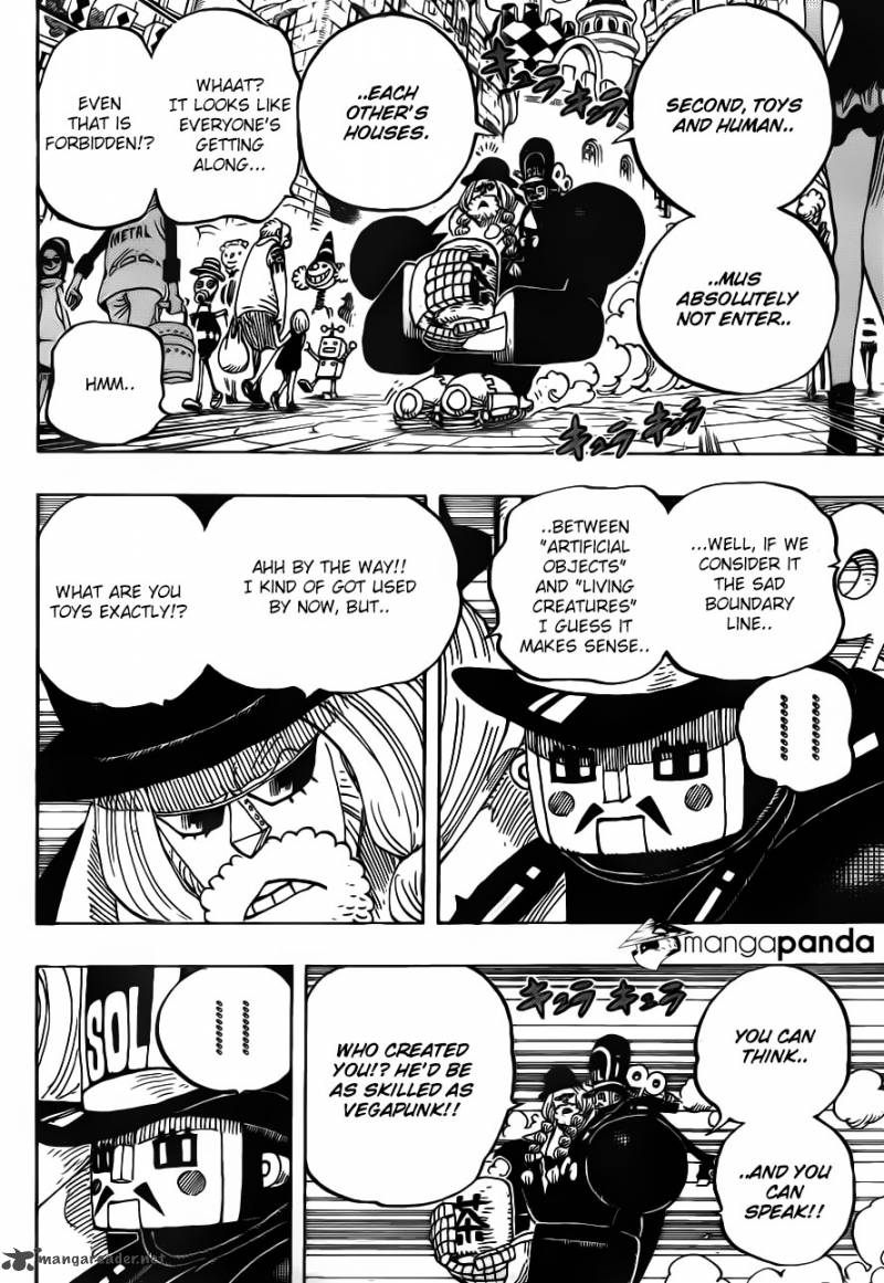 One Piece Chapter 717 - Page 10 in English