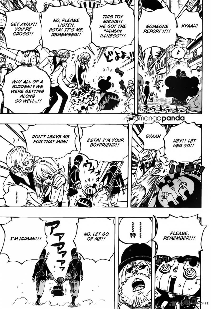 One Piece Chapter 717 - Page 11 in English