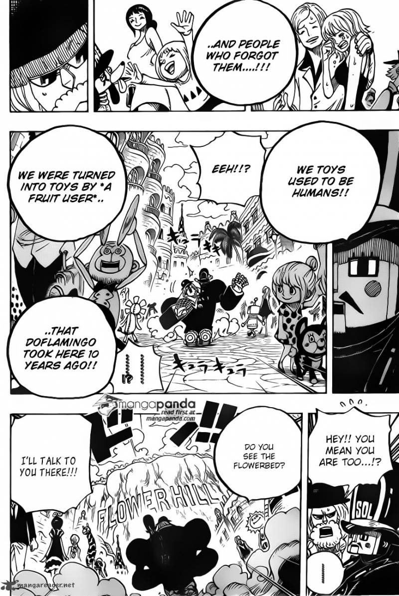 One Piece Chapter 717 - Page 14 in English
