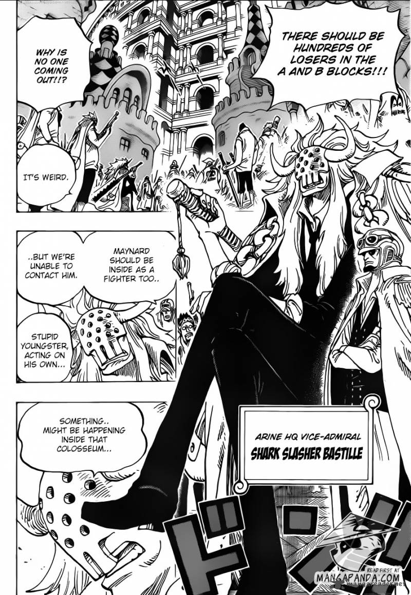 One Piece Chapter 717 - Page 8 in English