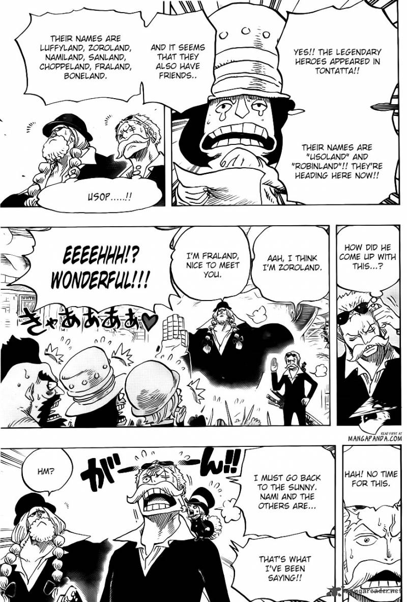 One Piece Chapter 718 - Page 11 in English
