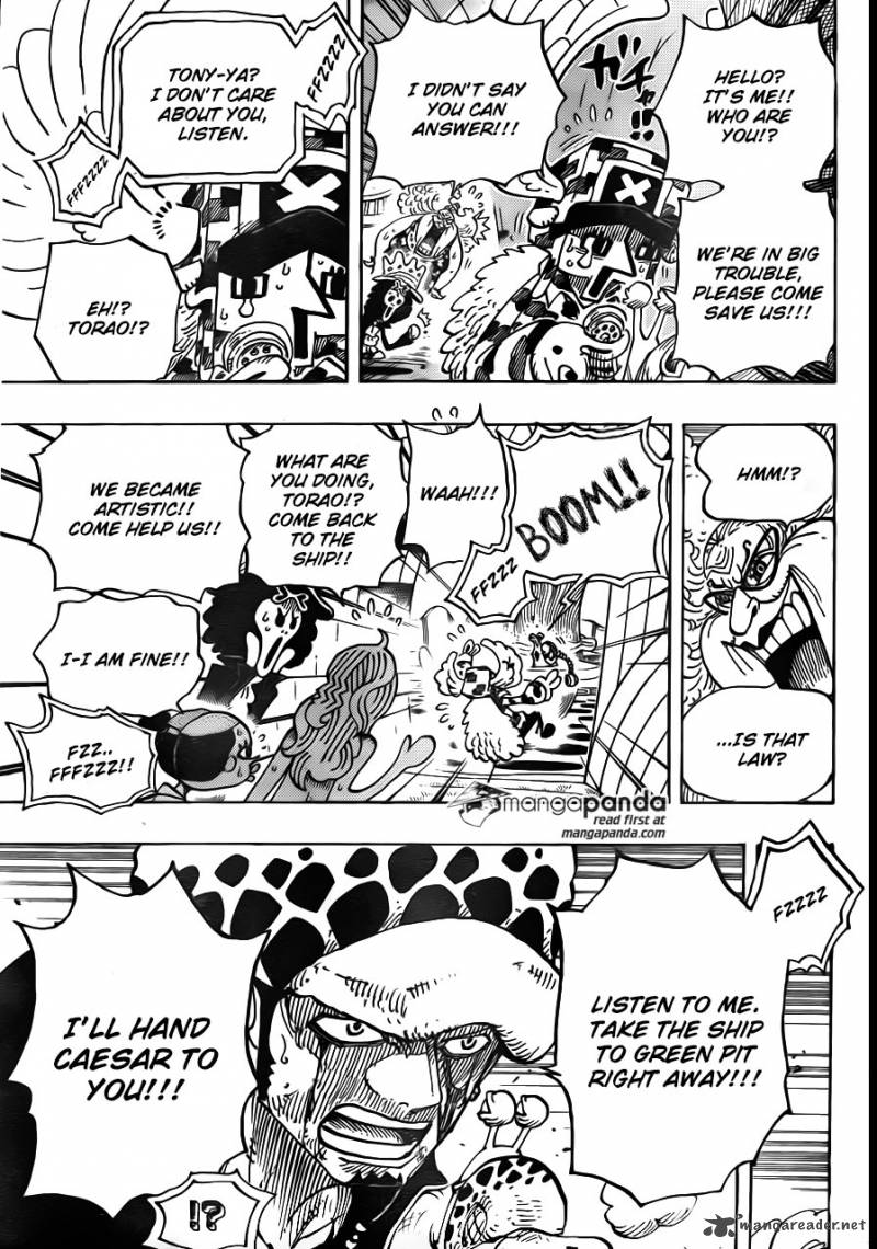 One Piece Chapter 718 - Page 15 in English