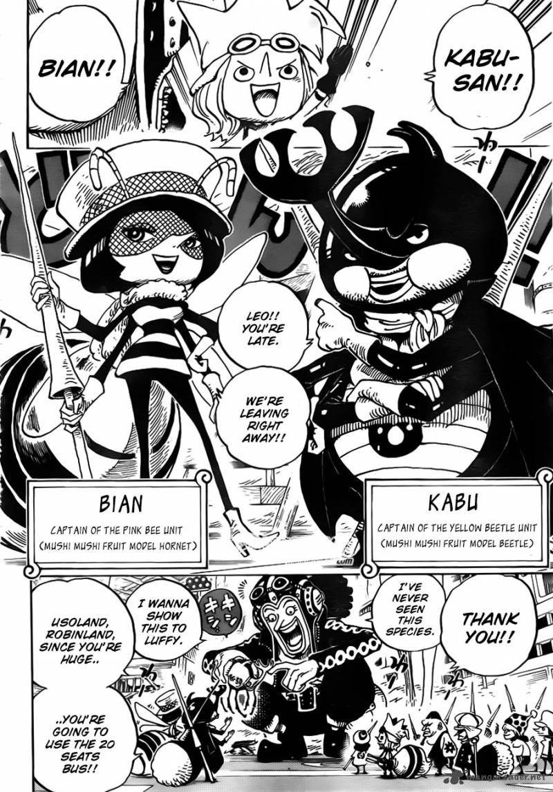 One Piece Chapter 718 - Page 5 in English