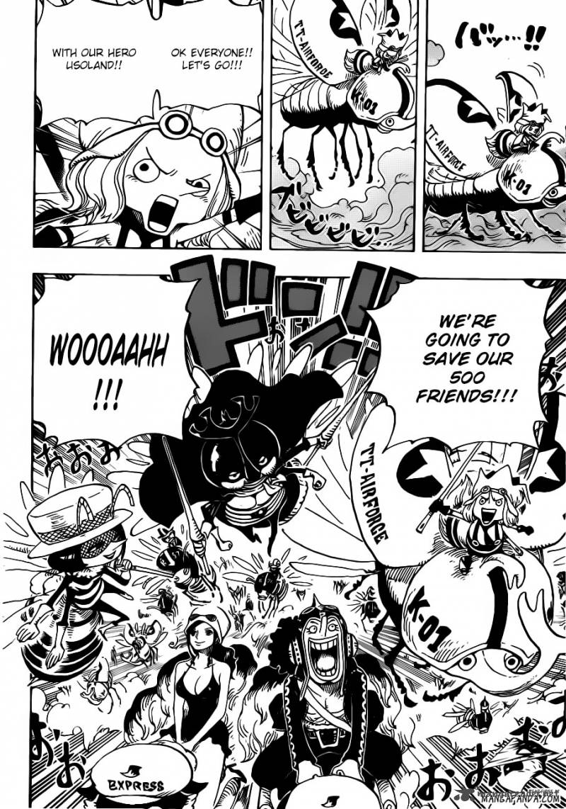One Piece Chapter 718 - Page 7 in English