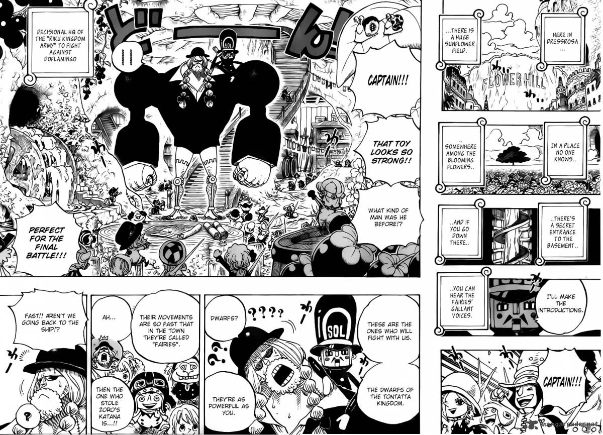 One Piece Chapter 718 - Page 9 in English