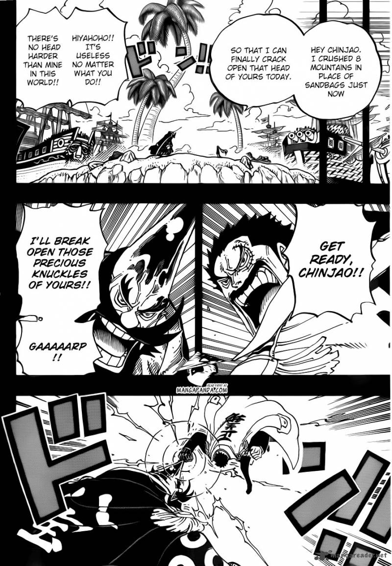 One Piece Chapter 719 - Page 10 in English