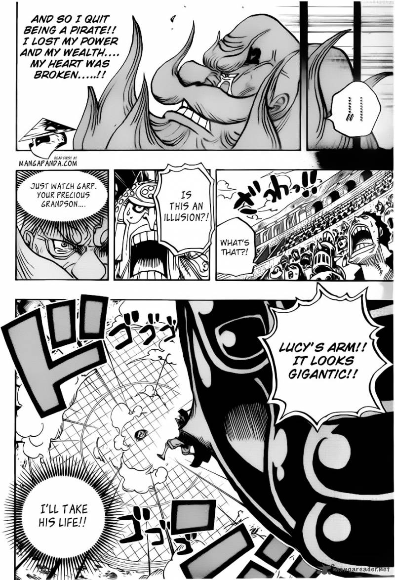 One Piece Chapter 719 - Page 14 in English
