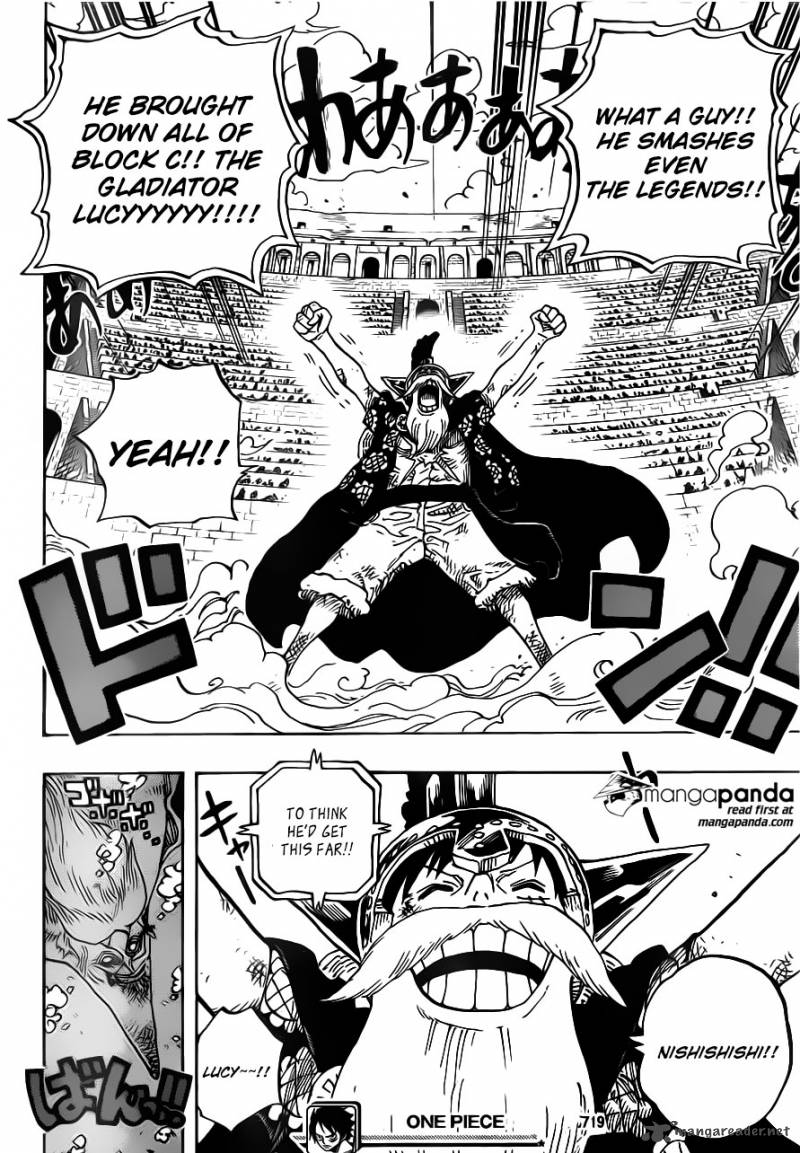 One Piece Chapter 719 - Page 19 in English