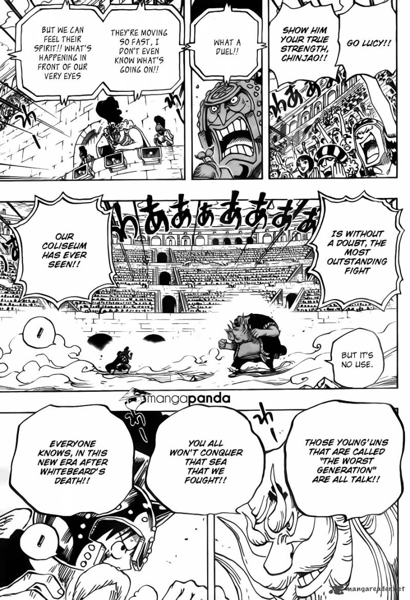 One Piece Chapter 719 - Page 5 in English