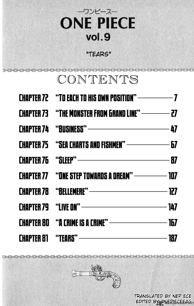 One Piece Chapter 72 - Page 6 in English