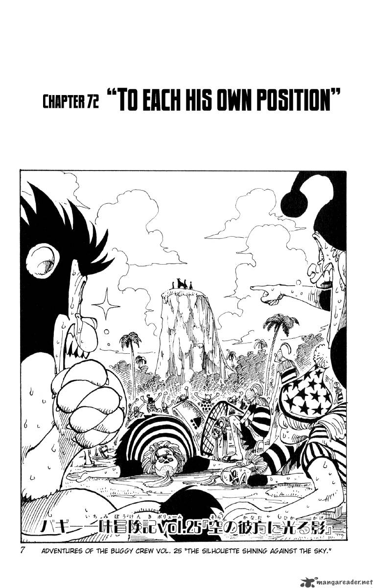 One Piece Chapter 72 - Page 7 in English
