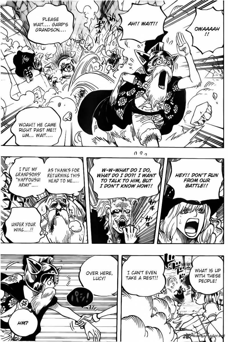 One Piece Chapter 720 - Page 11 in English