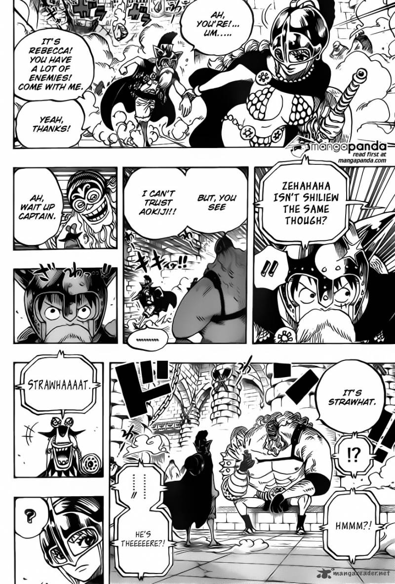 One Piece Chapter 720 - Page 12 in English