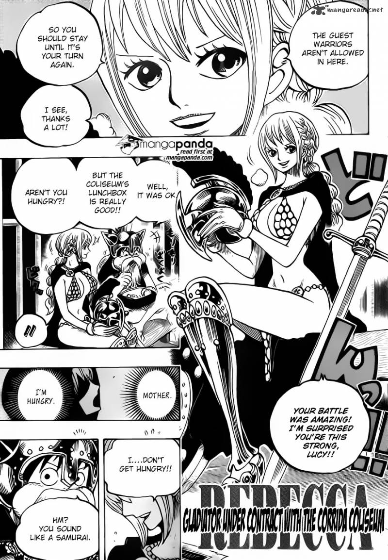 One Piece Chapter 720 - Page 15 in English
