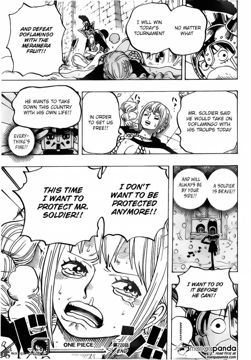 One Piece Chapter 720 - Page 21 in English