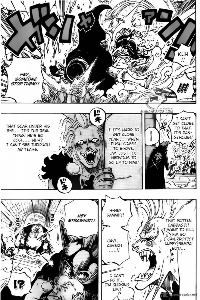 One Piece Chapter 720 - Page 9 in English