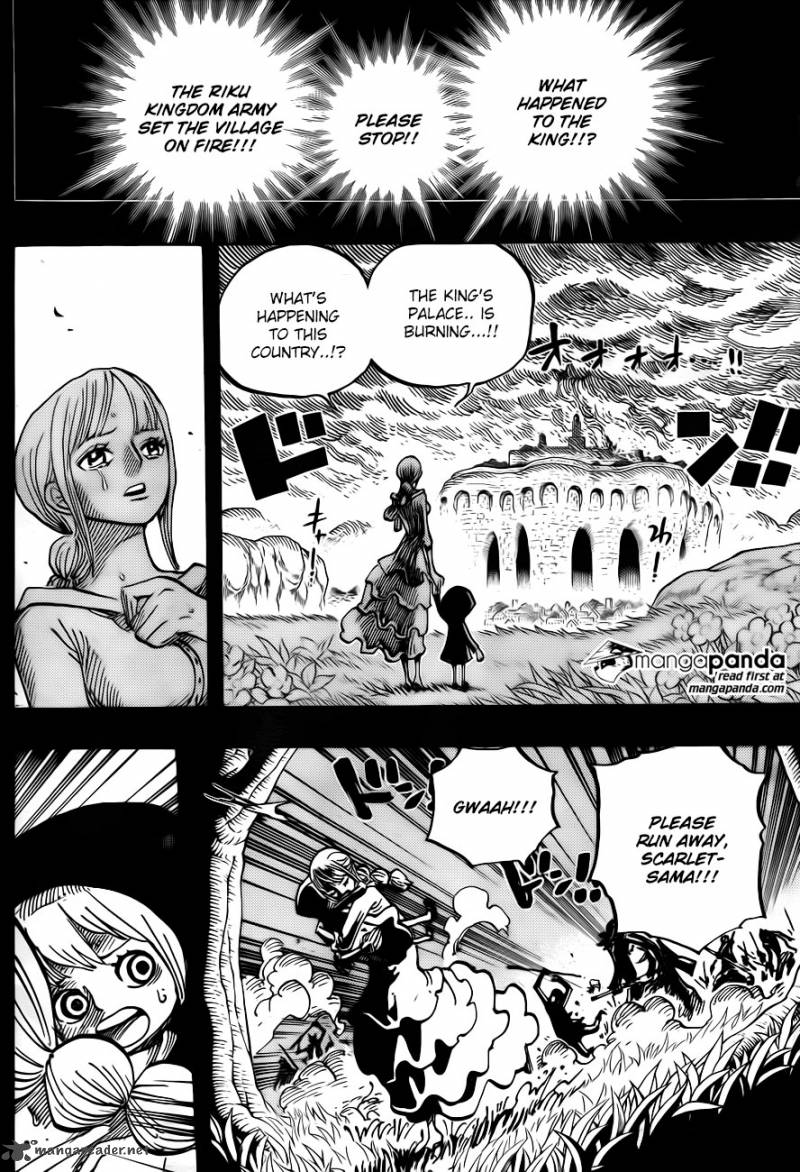 One Piece Chapter 721 - Page 8 in English
