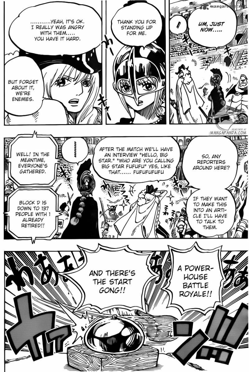 One Piece Chapter 722 - Page 10 in English