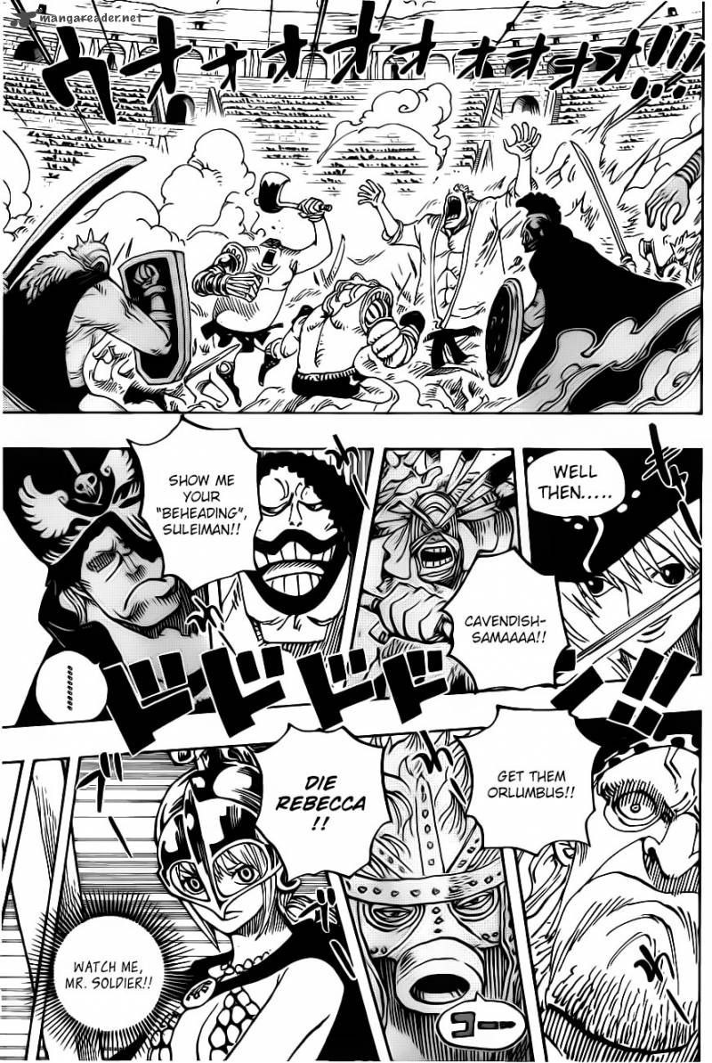 One Piece Chapter 722 - Page 11 in English