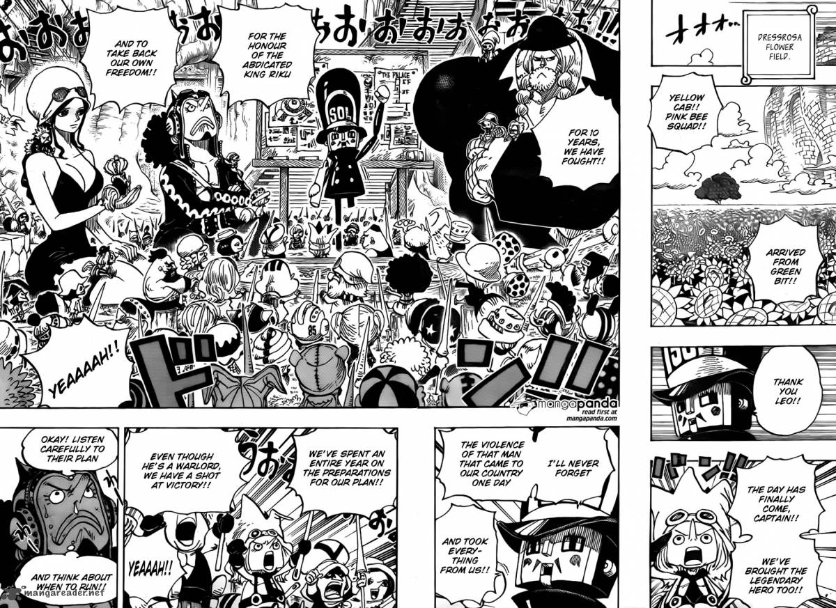 One Piece Chapter 722 - Page 12 in English