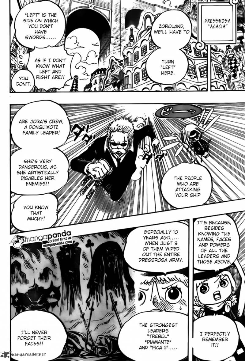 One Piece Chapter 722 - Page 13 in English