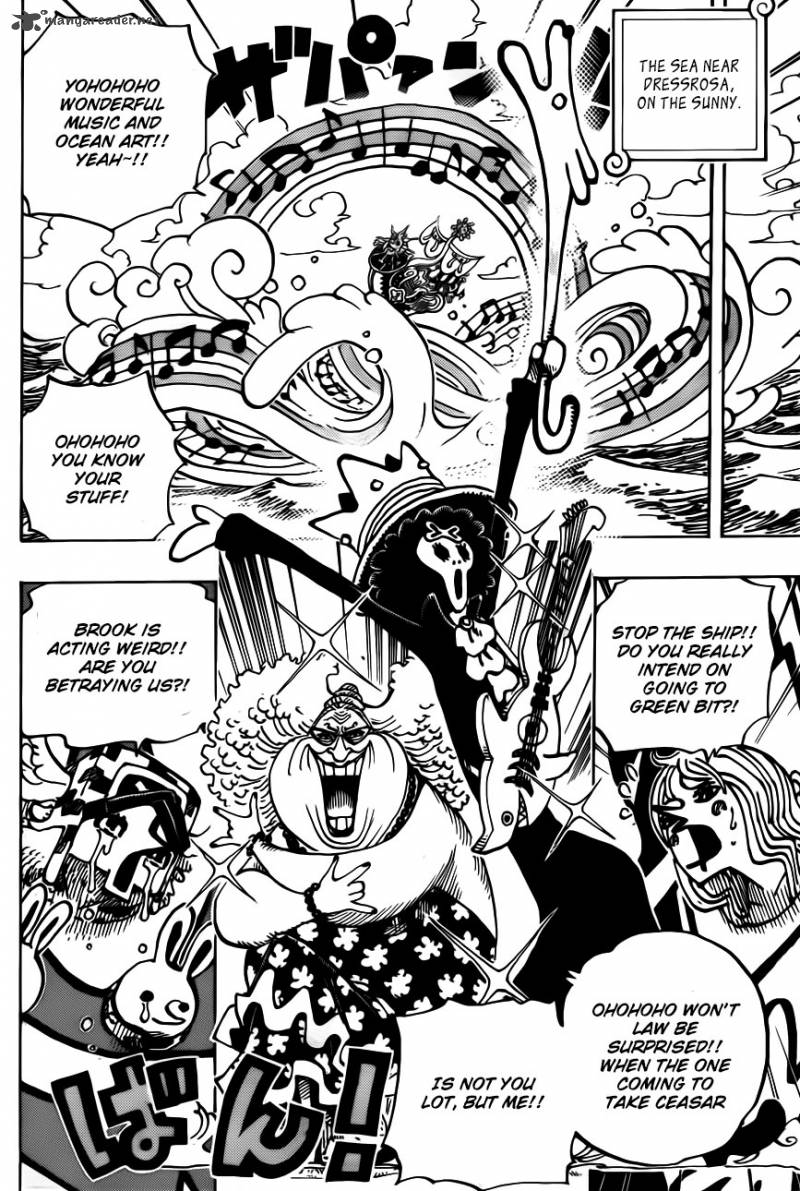 One Piece Chapter 722 - Page 15 in English