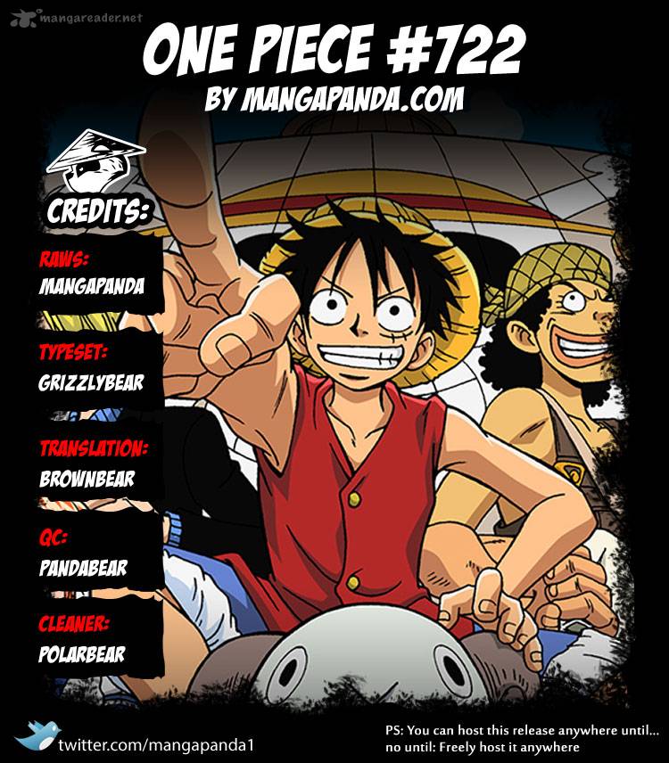 One Piece Chapter 722 - Page 23 in English