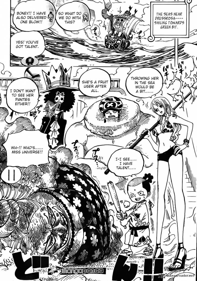 One Piece Chapter 723 - Page 10 in English