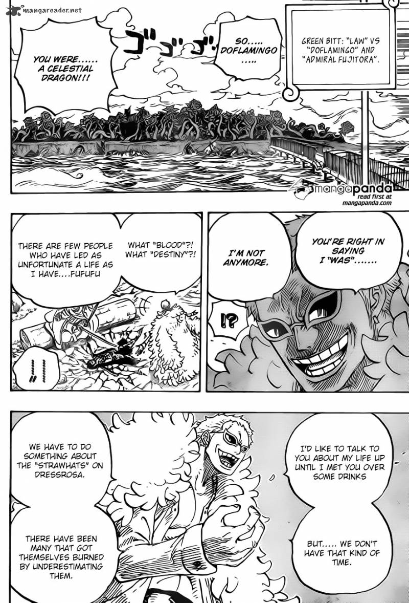 One Piece Chapter 723 - Page 12 in English