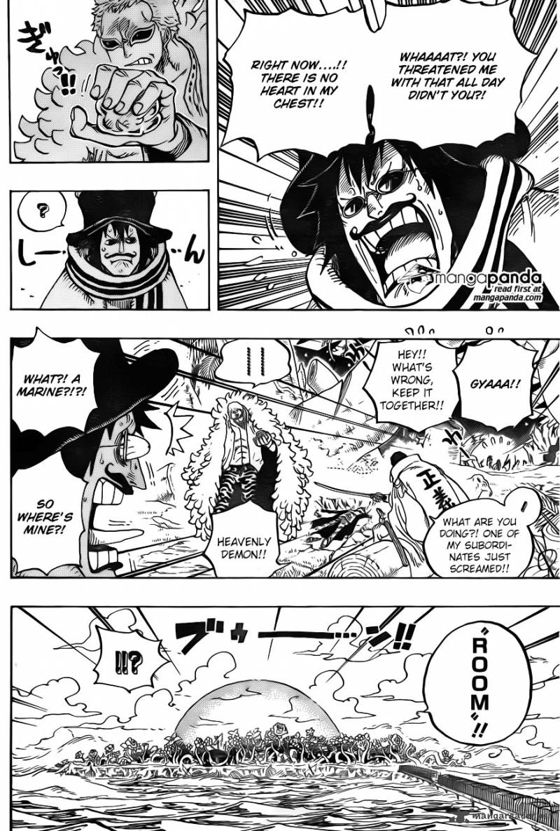 One Piece Chapter 723 - Page 14 in English