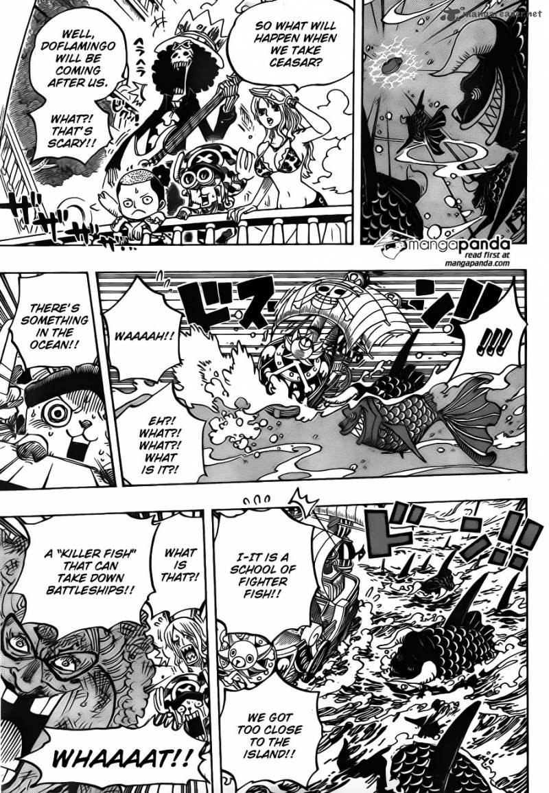 One Piece Chapter 723 - Page 17 in English