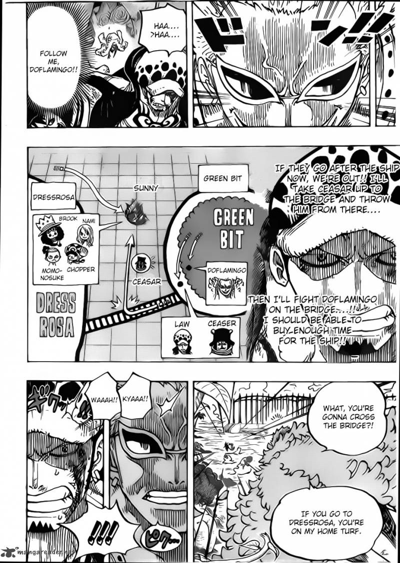 One Piece Chapter 723 - Page 18 in English