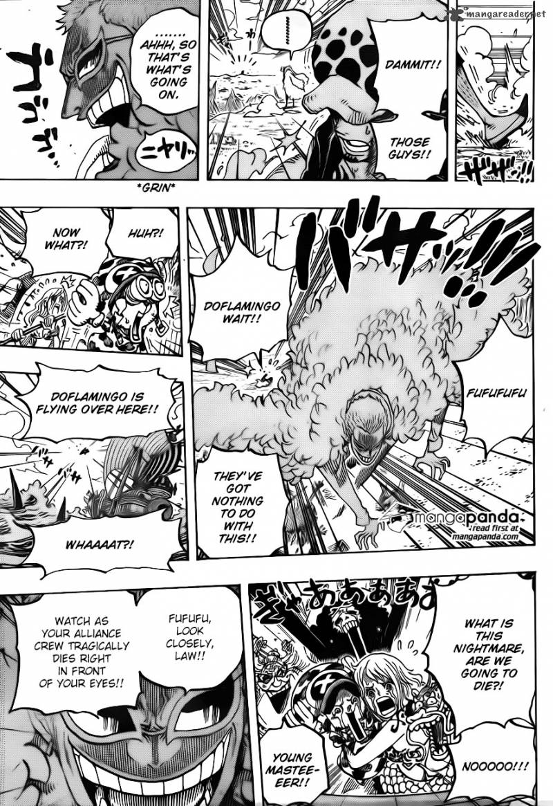 One Piece Chapter 723 - Page 19 in English