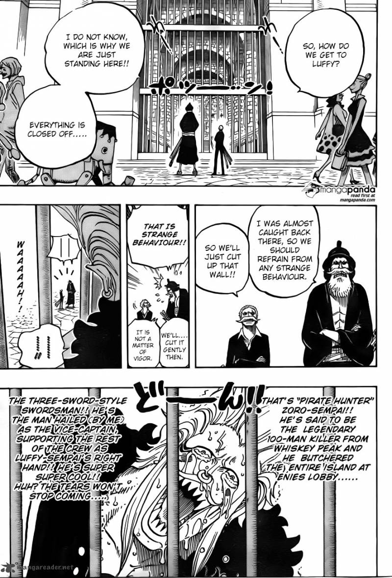 One Piece Chapter 723 - Page 5 in English
